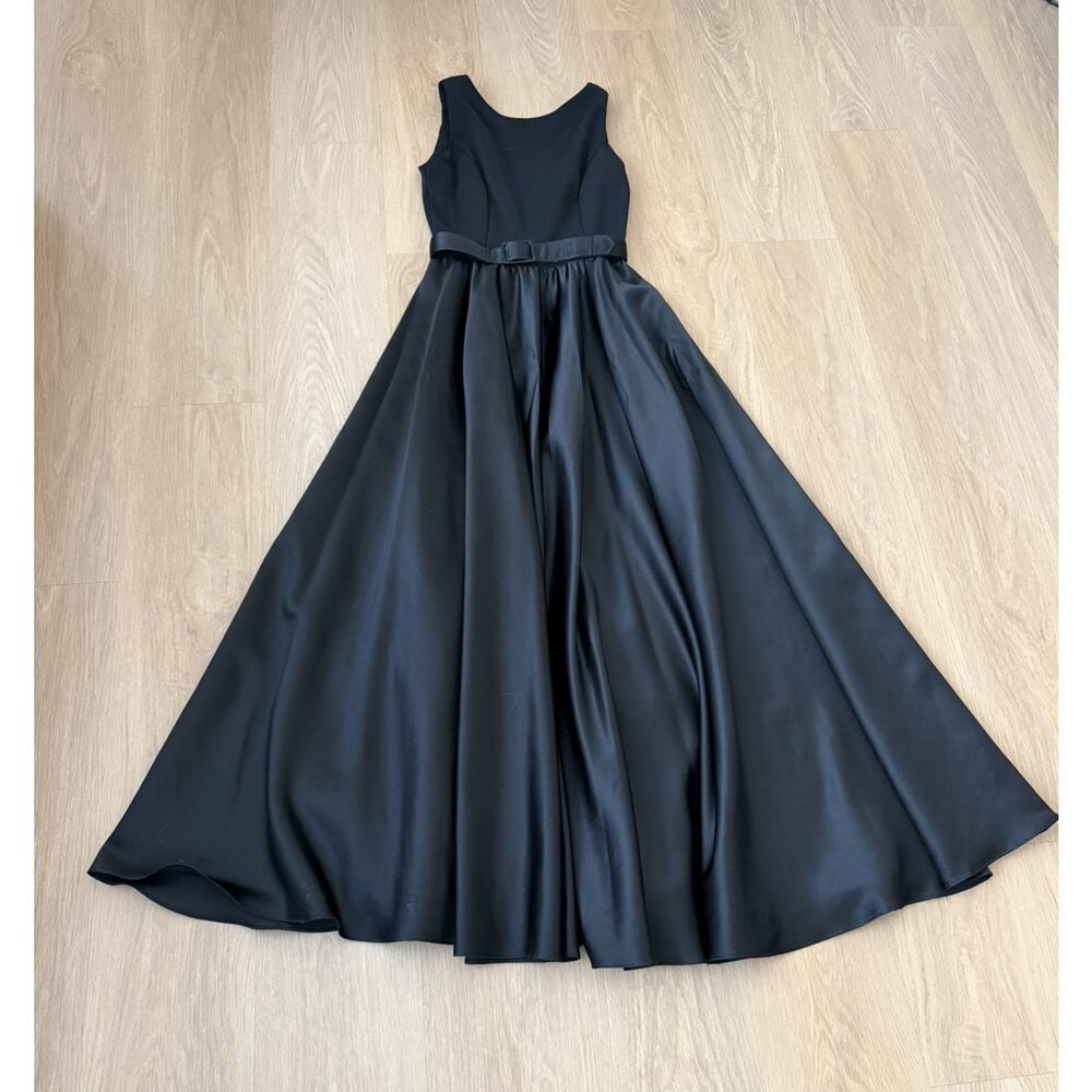 Vintage  Scott McClintock size 8 Dress Long Tuxedo Style dress